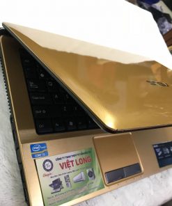 BÁN LAPTOP CŨ ASUS K43E VÀNG GOLD - CORE I3 ĐỜI 2 - VỎ NHÔM